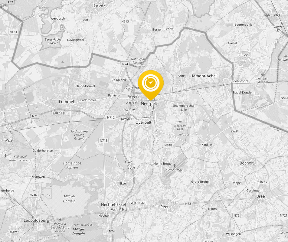 map of the area around 3910 seconds in Neerpelt